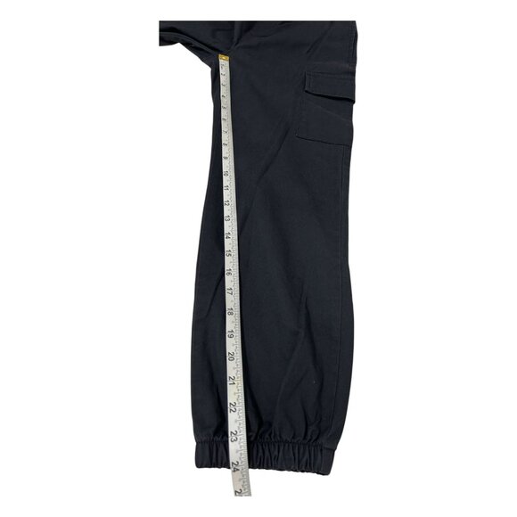 Gap Kids Boys Husky Large 10 Black Blue Gray Cargo Jogger Pants Pull On Lot of 3 - Picture 14 of 16